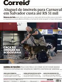 Capa do jornal Correio 18/01/2023