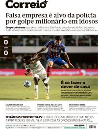 Capa do jornal Correio 18/05/2023