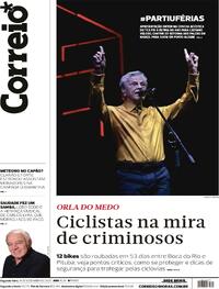 Capa do jornal Correio 18/12/2023