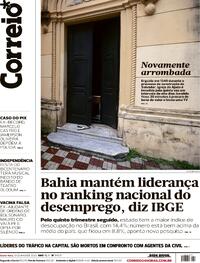 Capa do jornal Correio 19/05/2023