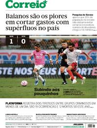 Capa do jornal Correio 19/10/2023