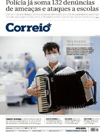 Capa do jornal Correio 20/04/2023