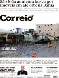 Capa do jornal Correio 20/06/2023