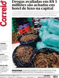 Capa do jornal Correio 20/10/2023