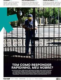 Capa do jornal Correio 21/01/2023