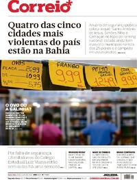 Capa do jornal Correio 21/07/2023