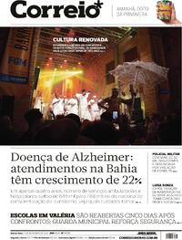 Capa do jornal Correio 21/09/2023