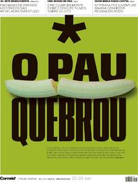 Capa do jornal Correio 22/04/2023
