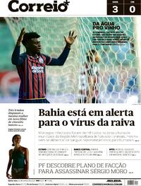 Capa do jornal Correio 23/03/2023