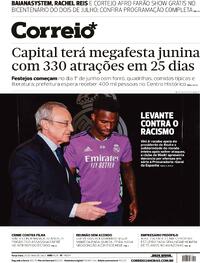 Capa do jornal Correio 23/05/2023