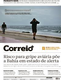 Capa do jornal Correio 24/05/2023