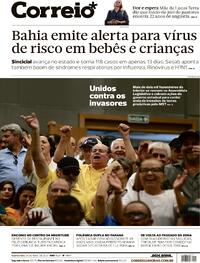 Capa do jornal Correio 26/04/2023