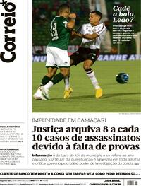 Capa do jornal Correio 26/06/2023