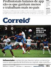 Capa do jornal Correio 26/10/2023