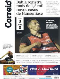 Capa do jornal Correio 27/01/2023