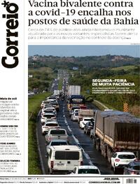 Capa do jornal Correio 27/06/2023