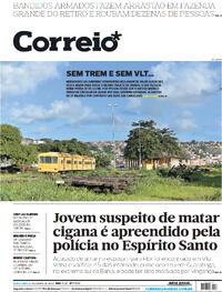 Capa do jornal Correio 27/07/2023