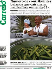 Capa do jornal Correio 27/09/2023