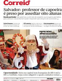 Capa do jornal Correio 27/10/2023