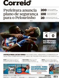 Capa do jornal Correio 28/04/2023