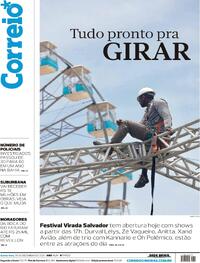 Capa do jornal Correio 28/12/2023
