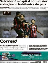 Capa do jornal Correio 29/06/2023