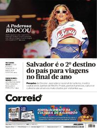 Capa do jornal Correio 29/12/2023