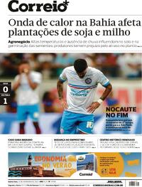 Capa do jornal Correio 30/11/2023