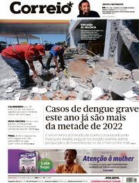 Capa do jornal Correio 31/03/2023