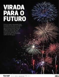 Capa do jornal Correio 01/01/2024