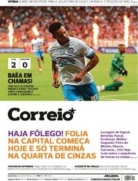 Capa do jornal Correio 01/02/2024