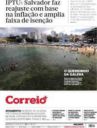 Capa do jornal Correio 03/01/2024