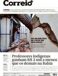 Capa do jornal Correio 03/04/2024
