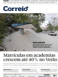 Capa do jornal Correio 04/01/2024