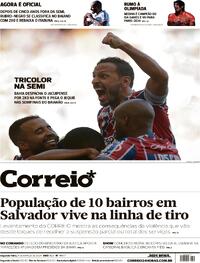 Capa do jornal Correio 04/03/2024