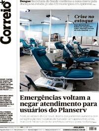 Capa do jornal Correio 06/03/2024