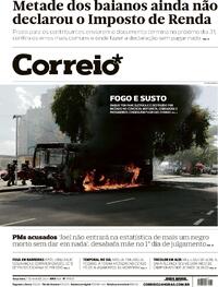 Capa do jornal Correio 07/05/2024