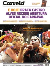 Capa do jornal Correio 08/02/2024
