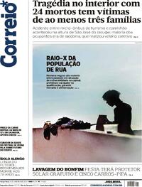 Capa do jornal Correio 09/01/2024