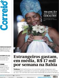 Capa do jornal Correio 10/01/2024
