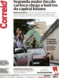 Capa do jornal Correio 10/06/2024