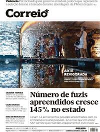 Capa do jornal Correio 11/01/2024
