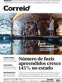 Capa do jornal Correio 11/01/2024
