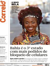 Capa do jornal Correio 15/01/2024