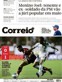 Capa do jornal Correio 16/04/2024