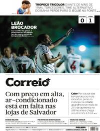 Capa do jornal Correio 18/01/2024