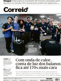 Capa do jornal Correio 19/03/2024