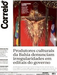 Capa do jornal Correio 19/04/2024
