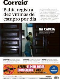 Capa do jornal Correio 22/03/2024