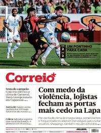 Capa do jornal Correio 22/04/2024